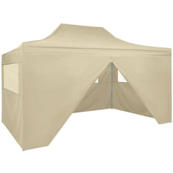 Vidaxl - Tenda Pieghevole Pop Up 4 Pareti Laterali 3x4.5 m vari colori colore : Crema