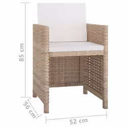 VidaXL 42545 set mobili da esterno - Vista aggiuntiva 7