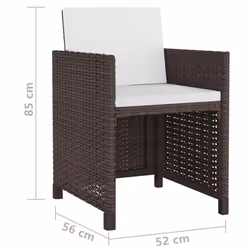 VidaXL 42552 set mobili da esterno - Vista aggiuntiva 7