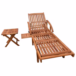 VidaXL 42594 sedia da esterno Salone Legno di acacia - Vista aggiuntiva 2