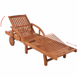 VidaXL 42594 sedia da esterno Salone Legno di acacia - Vista aggiuntiva 4