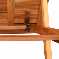 VidaXL 42594 sedia da esterno Salone Legno di acacia - Vista aggiuntiva 7