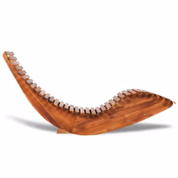 VidaXL 42652 sedia da esterno Salone Seduta imbottita Legno di acacia - Vista aggiuntiva 2