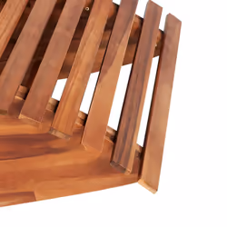 VidaXL 42652 sedia da esterno Salone Seduta imbottita Legno di acacia - Vista aggiuntiva 3
