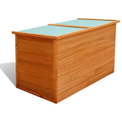 Vidaxl - Baule da Giardino 126x72x72 cm in Legno 4609