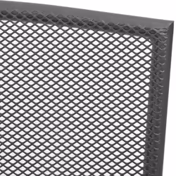 VidaXL 42705 sedia da esterno Terrazzo Acciaio Antracite - Vista aggiuntiva 5