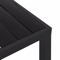 VidaXL 42790 tavolo da esterno Nero - Vista aggiuntiva 4