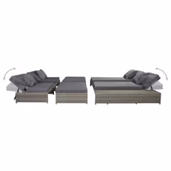 VidaXL 42889 set mobili da esterno - Vista aggiuntiva 4