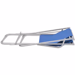 VidaXL 42935 sedia da esterno Terrazzo Cloruro di polivinile (PVC) Blu - Vista aggiuntiva 8