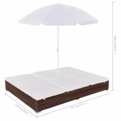 VidaXL 42949 letto per esterni - Vista aggiuntiva 8