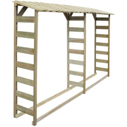 Vidaxl - Deposito per Legname Capanno in Pino Impregnato varie dimensioni dimensioni : 300x44x176 cm