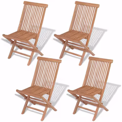 VidaXL 43040 sedia da esterno Terrazzo Teak - Vista aggiuntiva 2