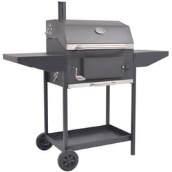 Vidaxl - Barbecue a Carbonella con Ripiano Inferiore Nero 2956