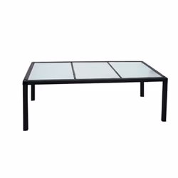 vidaXL Set da Pranzo da Giardino 9 pz con Cuscini in Polyrattan Nero - Vista aggiuntiva 3