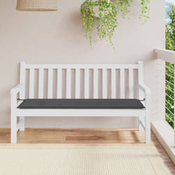 Cuscino per Panca, Comodo Cuscino per sgabello Antracite 150x50x3 cm in Tessuto Oxford Vidaxl 6883