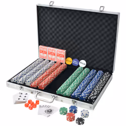 Set da Poker con 1000 Chips Alluminiocod mxl 129746 - Vista aggiuntiva 2