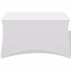 Fodere Elasticizzate per Tavolo 2 pz 243x76x74 cm Bianchecod mxl 71033 - Vista aggiuntiva 2