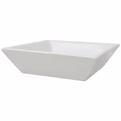 vidaXL Lavandino Quadrato in Ceramica Bianca 41,5x41,5x12 cm - Vista aggiuntiva 3