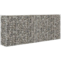 Vidaxl - Gabbione in Rete in Acciaio Zincato 85x30x200 cm