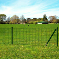Vidaxl - Recinzione Euro in Acciaio 10x1,7 m Verde 37947