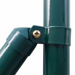 vidaXL Recinzione Euro in Acciaio 25x1,5 m Verde - Vista aggiuntiva 3