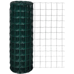 Recinzione Euro in Acciaio 10x1,7 m Verde vidaXL767459