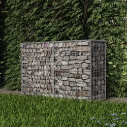 Colore: Argento Materiale: Acciaio zincato Dimensioni: 150 x 50 x 100 cm (L x P x A) Dimensioni delle maglie: 10 x 5 cm (L x  ...