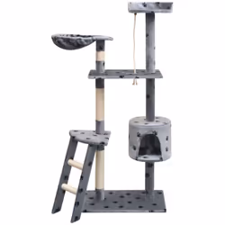 Dai ai tuoi amici felini un assaggio del lusso con il nostro albero per gatti ricco di funzionalità! Il set di torri da gioco ...