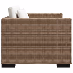 VidaXL 243246 set di mobili per soggiorno Crema, Naturale - Vista aggiuntiva 4