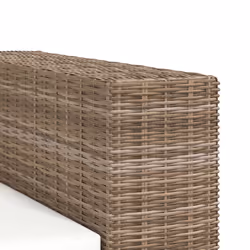 VidaXL 243246 set di mobili per soggiorno Crema, Naturale - Vista aggiuntiva 6