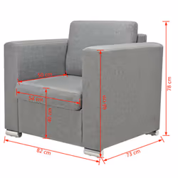 VidaXL 243579 poltrona - Vista aggiuntiva 7