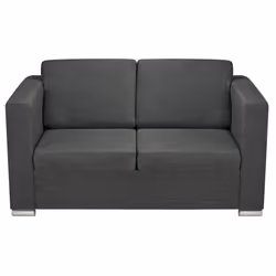 VidaXL 243583 divano 2 seduta(e) Grigio - Vista aggiuntiva 4
