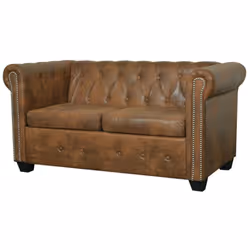 Questo divano Chesterfield è la combinazione perfetta tra comodità e raffinatezza, e sarà un ottimo complemento in qualsiasi ...