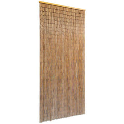 Tenda per Porta in Bambù 90x200 cm Vidaxl 73360