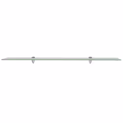 VidaXL 243777, Vetro temperato, Zinco, Trasparente, 15 kg, 1000 mm, 100 mm, 8 mm