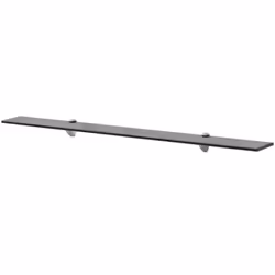 VidaXL 243793, Vetro temperato, Zinco, Nero, 15 kg, 1000 mm, 200 mm, 8 mm