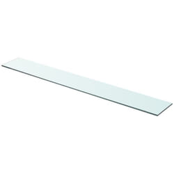 Mensola, Mobile Moderno in Vetro Trasparente 90x12 cm Vidaxl 2497