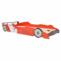 VidaXL 243936 lettino per bambini Rosso MDF, Legno - Vista aggiuntiva 5