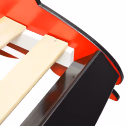 VidaXL 243936 lettino per bambini Rosso MDF, Legno - Vista aggiuntiva 7