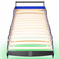 VidaXL 243937 lettino per bambini Blu MDF, Legno - Vista aggiuntiva 4