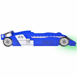 VidaXL 243937 lettino per bambini Blu MDF, Legno - Vista aggiuntiva 5