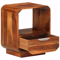 VidaXL 243952 comodino Marrone