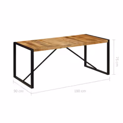 VidaXL 243997 tavolo da cucina e sala da pranzo - Vista aggiuntiva 7