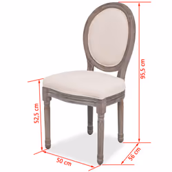 VidaXL 244087 sedia da ristorante e da sala da pranzo - Vista aggiuntiva 7