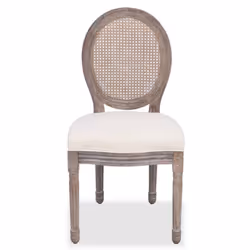 VidaXL 244090 sedia da ristorante e da sala da pranzo