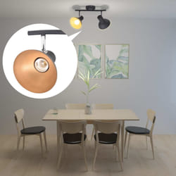 Lampadario per 2 Lampadine E27 Nero e Oro Vidaxl 778113