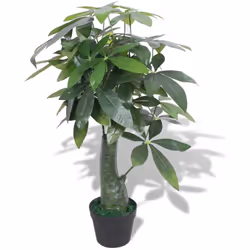 Aggiungete un po' di verde al vostro arredo interno con questo realistico albero dei soldi artificiale. La pachira acquatica ...