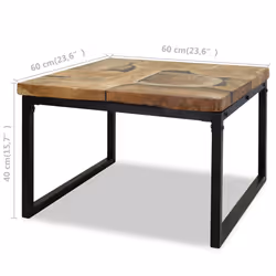 VidaXL 244552 tavolino da caffè, comodino e consolle da soggiorno - Vista aggiuntiva 8