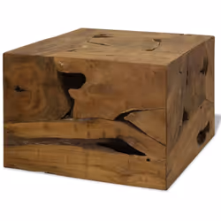 Questo tavolino unico, realizzato in vero teak, emana un fascino rustico ed è una vera attrazione. Il tavolino può essere uti ...