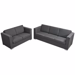 VidaXL 274214 divano 3 seduta(e) Grigio - Vista aggiuntiva 3
